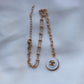 COLLIER UPCYCLÉ CHANEL | BLANC N°1