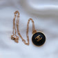 COLLIER UPCYCLÉ CHANEL | NOIR