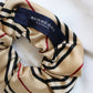 CHOUCHOU UPCYCLÉ BURBERRY | 100% SOIE