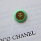 COLLIER UPCYCLÉ CHANEL | VERT