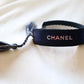 BRACELET TISSÉ UPCYCLÉ CHANEL | SATIN BLEU MARINE
