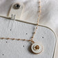 COLLIER UPCYCLÉ CHANEL | BLANC