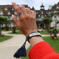 BRACELET TISSÉ UPCYCLÉ CHANEL | PARIS DEAUVILLE