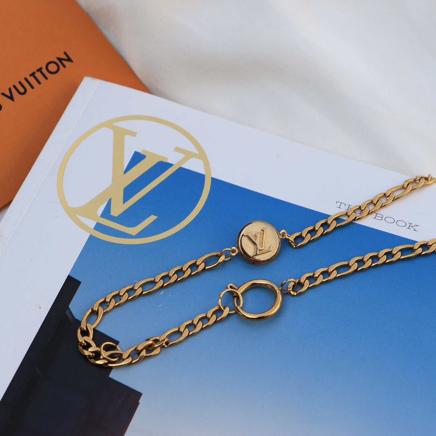 BRACELET / COLLIER UPCYCLÉ LOUIS VUITTON N°1