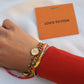 BRACELET / COLLIER UPCYCLÉ LOUIS VUITTON N°1