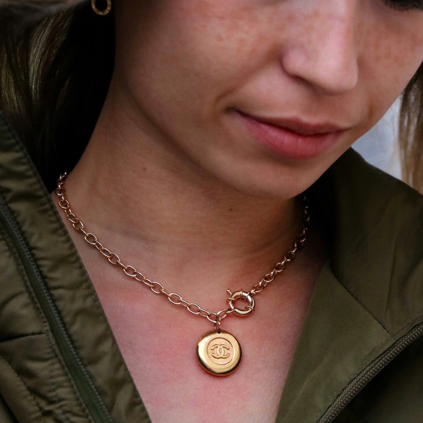 COLLIER UPCYCLÉ CHANEL RARE
