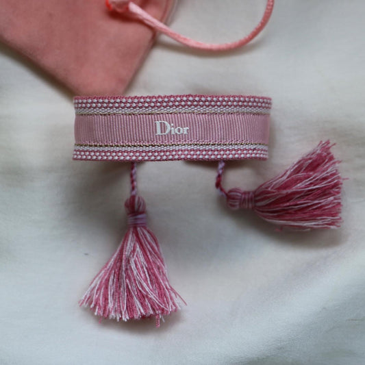 BRACELET TISSÉ UPCYCLÉ DIOR