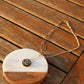 COLLIER UPCYCLÉ CHANEL | BLEU GRIS NACRE