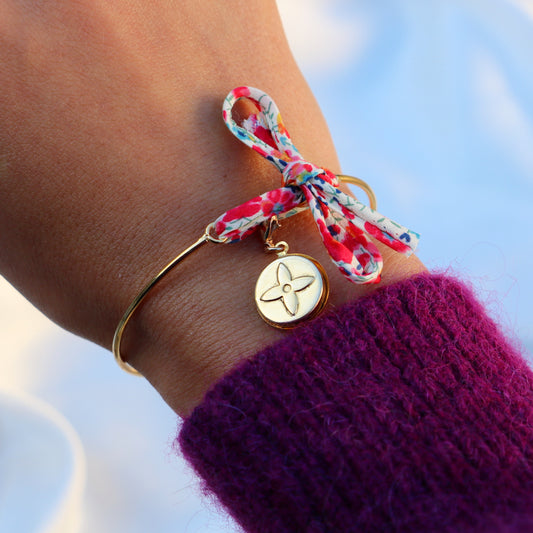 BRACELET JONC UPCYCLÉ LOUIS VUITTON