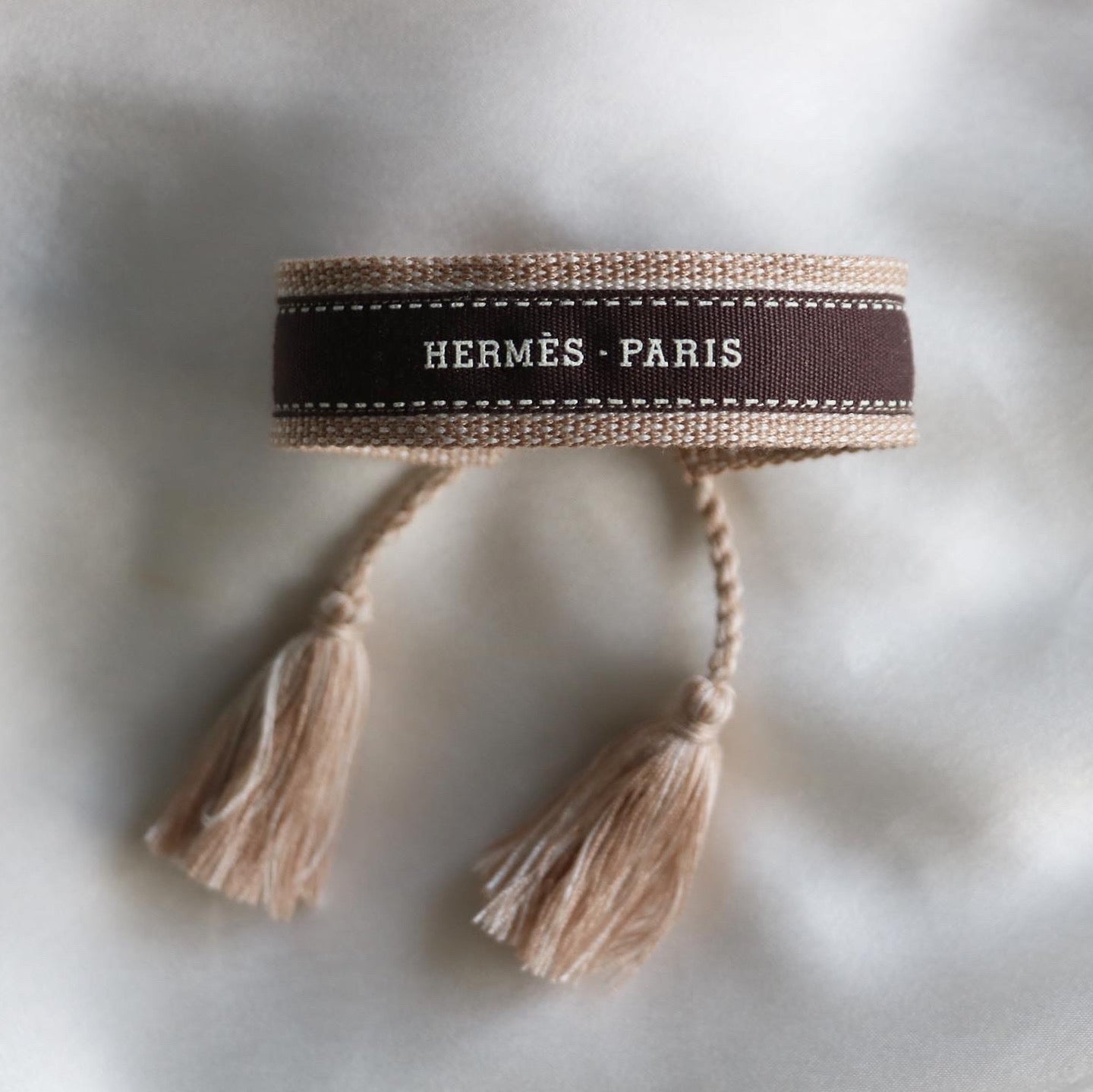 BRACELET TISSÉ UPCYCLÉ | HERMÈS PARIS