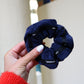 CHOUCHOU CHIGNON UPCYCLÉ CHANEL VELOURS CÔTELÉ | BLEU MARINE