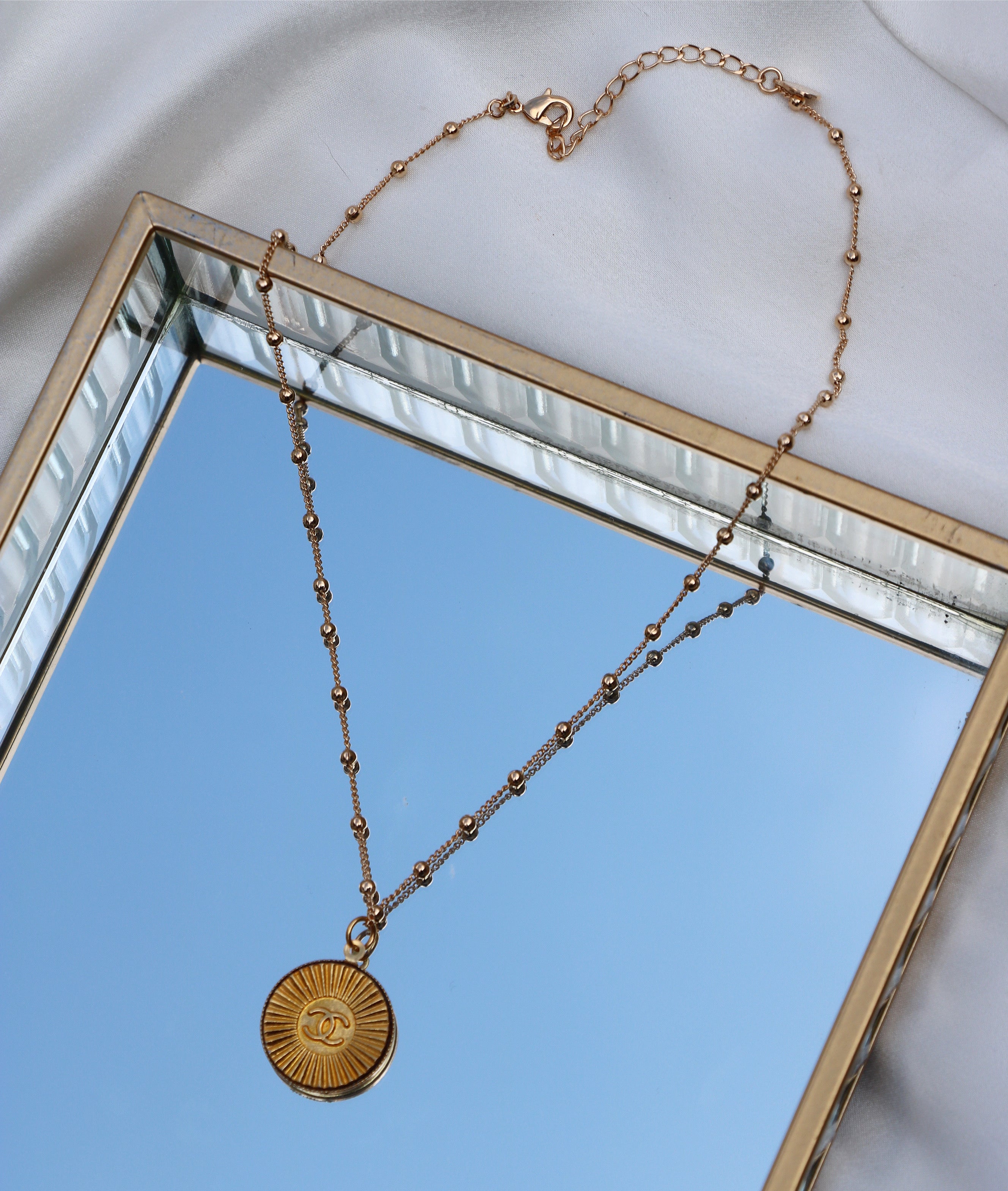 COLLIER UPCYCLÉ CHANEL SOLEIL