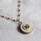 COLLIER UPCYCLÉ CHANEL | BLANC